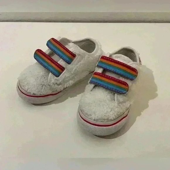 Vans Baby’s Style 23‎ V Shearling Rainbow Toddler Size 5 - Picture 1 of 11